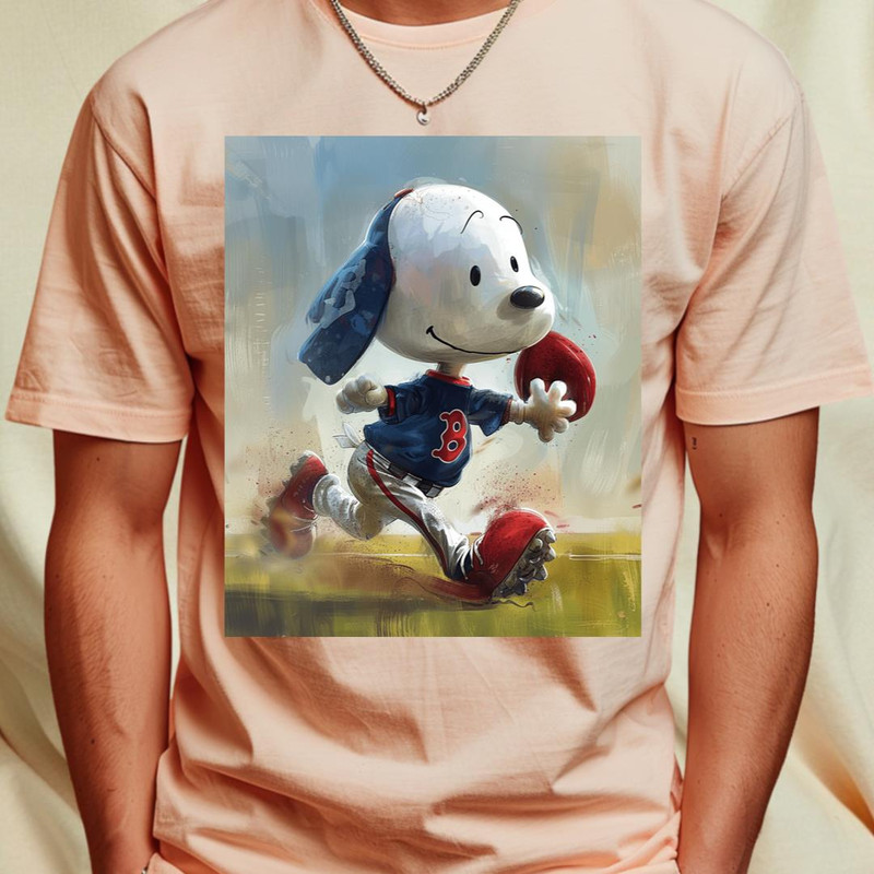 Snoopy Vs Boston Red Sox logo (342)_T-Shirt_File PNG.jpg