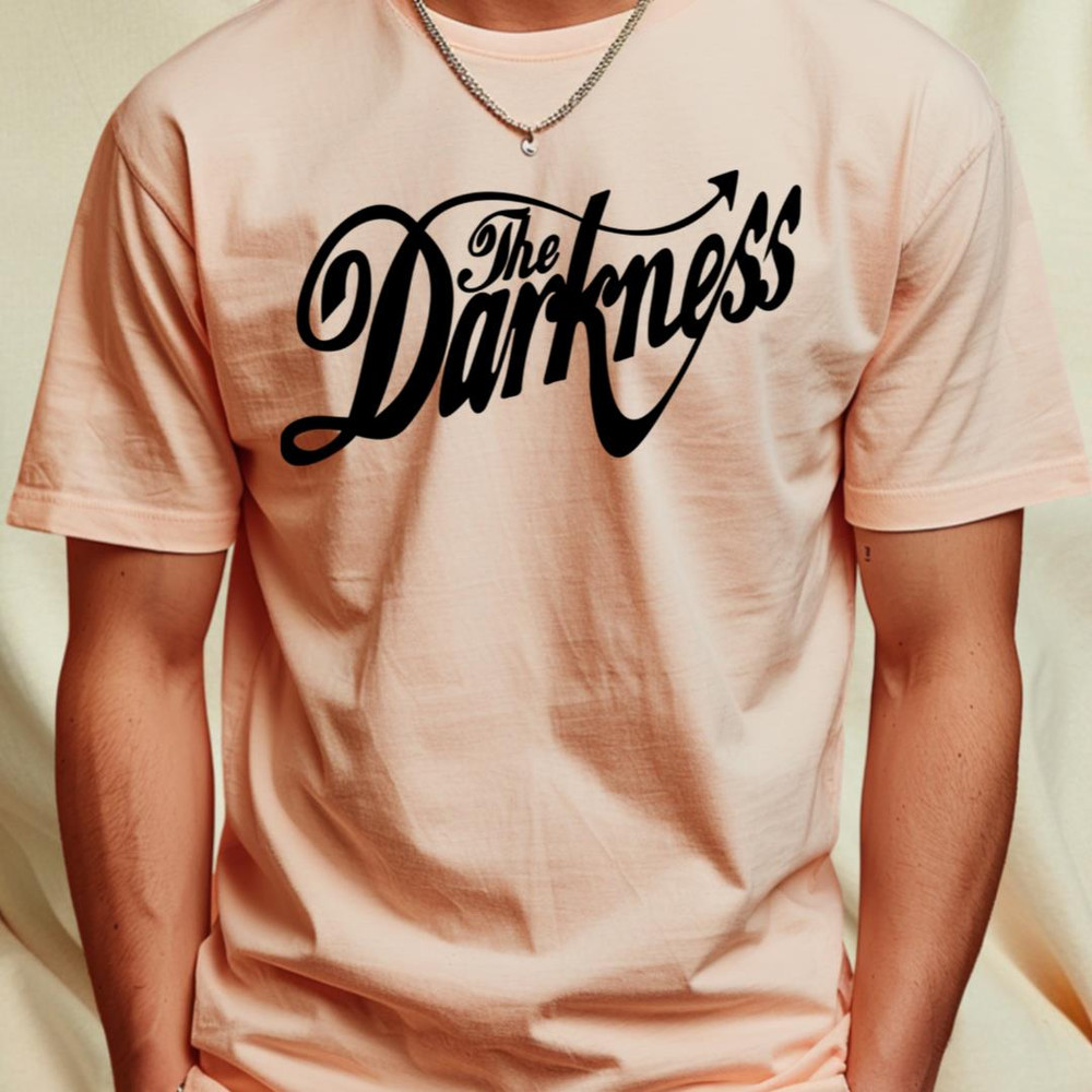 The Darkness Band Black Text T-Shirt_T-Shirt_File PNG.jpg