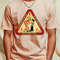 Triangle Vintage Electricity Will Kill You Red Style T-Shirt_T-Shirt_File PNG.jpg