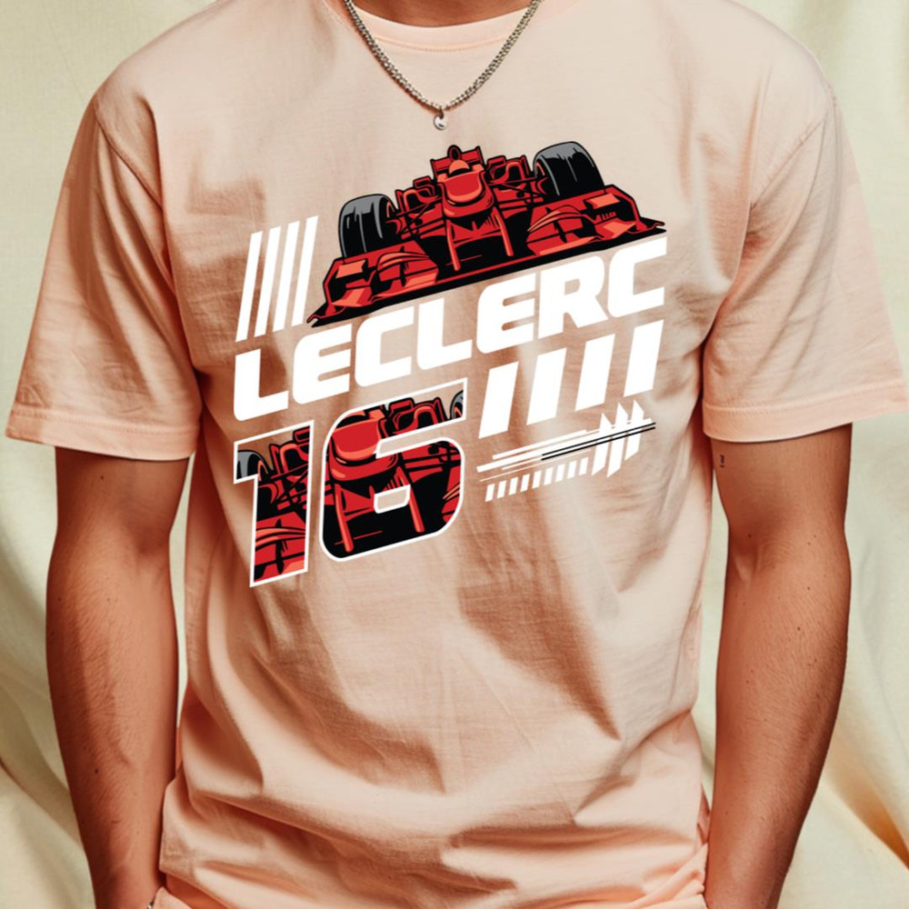 Charles Leclerc f1 Racing Driver T-Shirt_T-Shirt_File PNG.jpg