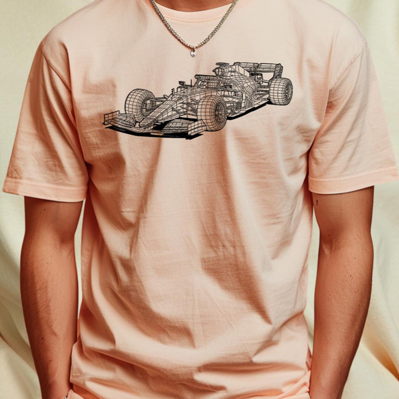 Formula 1 Car Blueprint Sketch Art T-Shirt_T-Shirt_File PNG.jpg