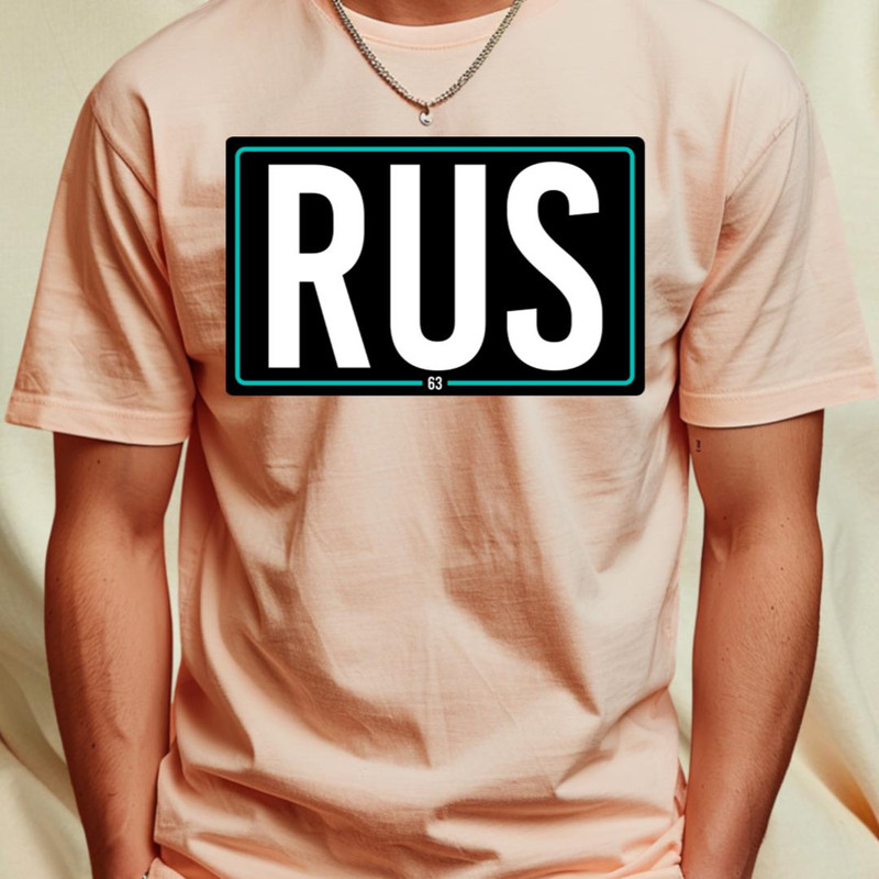 George Russell 63 - Driver Tag T-Shirt_T-Shirt_File PNG.jpg