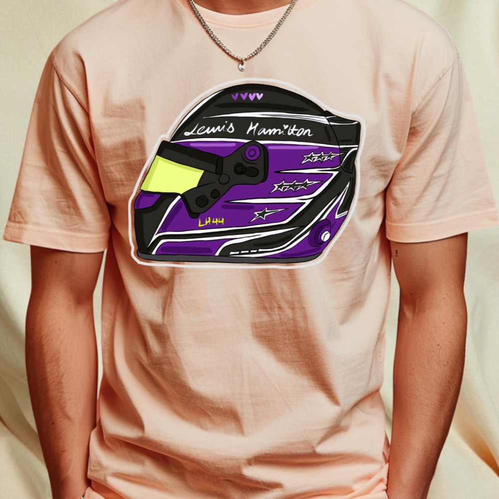 Lewis Hamilton helmet T-Shirt_T-Shirt_File PNG.jpg