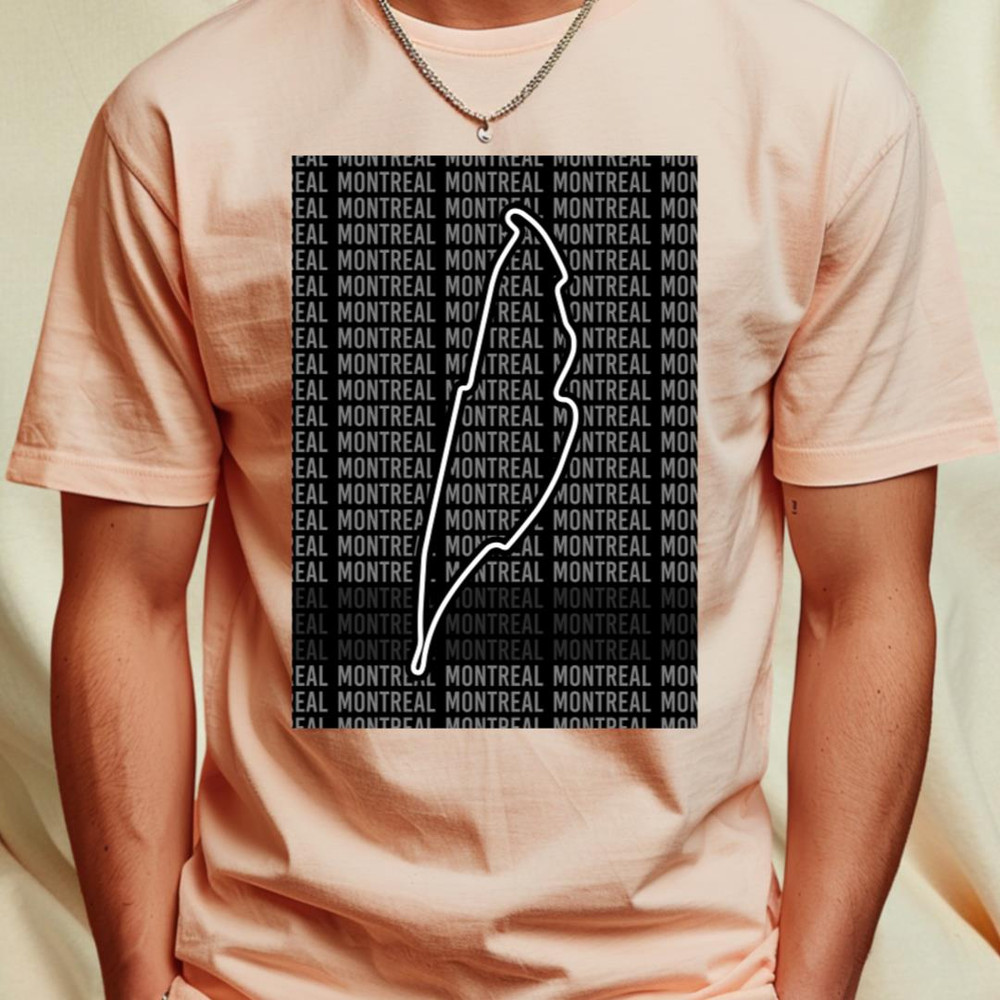 Montreal - F1 Circuit - Black and White T-Shirt_T-Shirt_File PNG.jpg