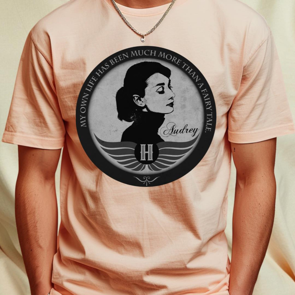 Art of Cinema Hepburn BW T-Shirt_T-Shirt_File PNG.jpg