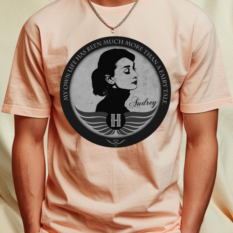 Art of Cinema Hepburn BW T-Shirt_T-Shirt_File PNG.jpg