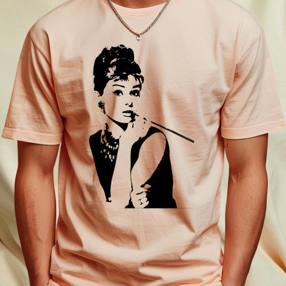 Audrey Hepburn - an icon T-Shirt_T-Shirt_File PNG.jpg