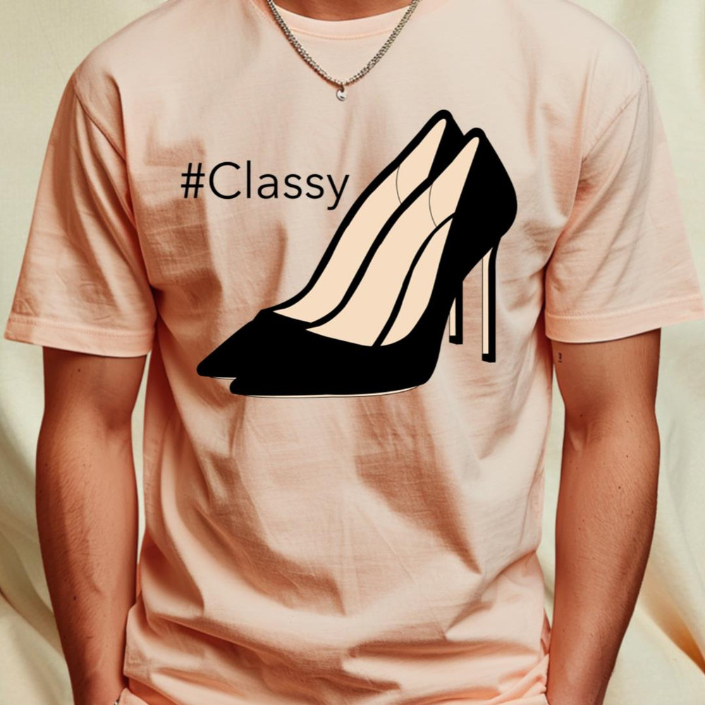 Classy Lady T-Shirt_T-Shirt_File PNG.jpg