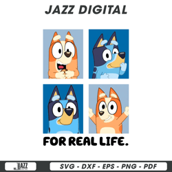 cute bluey bingo for real life png file cut, digital file, instant download
