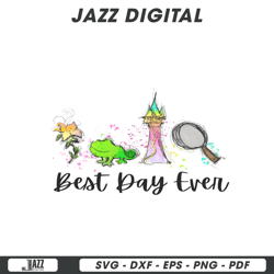 disney best day ever princess rapunzel png file cricut, digital file, instant download