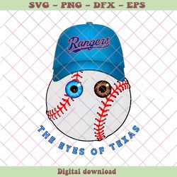 retro rangers baseball eyes of texas png download, png - svg files, z953