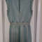 Pastel Green Tie Waist Romper WYES WE KAM Graphic Print Large 2