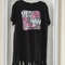 Black Fringe Top WYES WE KAM Graphic Print 2XL 0