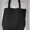 Black Canvas Bag WYES WE KAM Graphic Print Approx 18 X 21 1