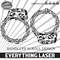 HANDCUFF SCROLL Design 08 Logo Seal Custom Ai Vector SVG DXF PNG Digital Lasercut Lasermachine 0