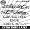 KARSHAW LEEK KNIFE SCROLL Design 04Logo Seal Custom Ai Vector SVG DXF PNG Digital Lasercut Lasermachin 0