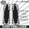 Colt 1911 Grip 03 SCROLL DesignLogo Seal Custom Ai Vector SVG DXF PNG Digital Lasercut Lasermachin 0