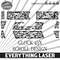 Glock 43x SCROLL DesignLogo Seal Custom Ai Vector SVG DXF PNG Digital Lasercut Lasermachin 0