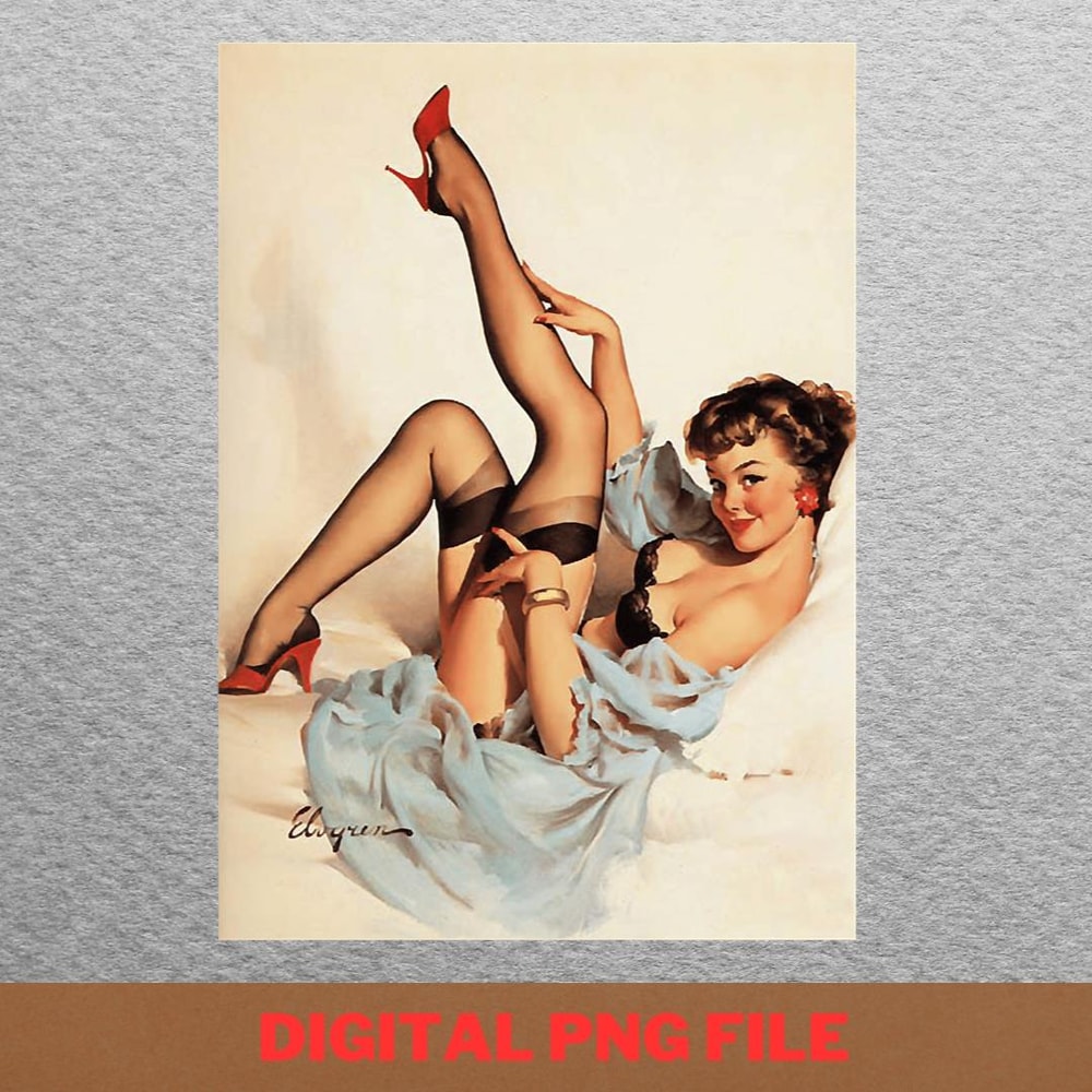 Pinup Hairstyle Tips PNG, Pinup PNG, Pinup Girls Digital Png Files.jpg