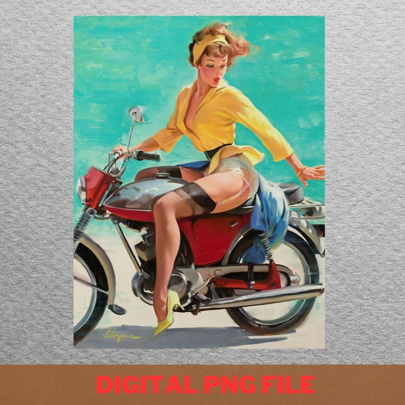 Pinup Era Films PNG, Pinup PNG, Pinup Girls Digital Png Files.jpg