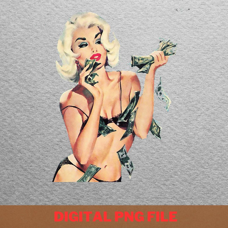 Pinup Cultural Resurgence PNG, Pinup PNG, Pinup Girls Digital Png Files.jpg