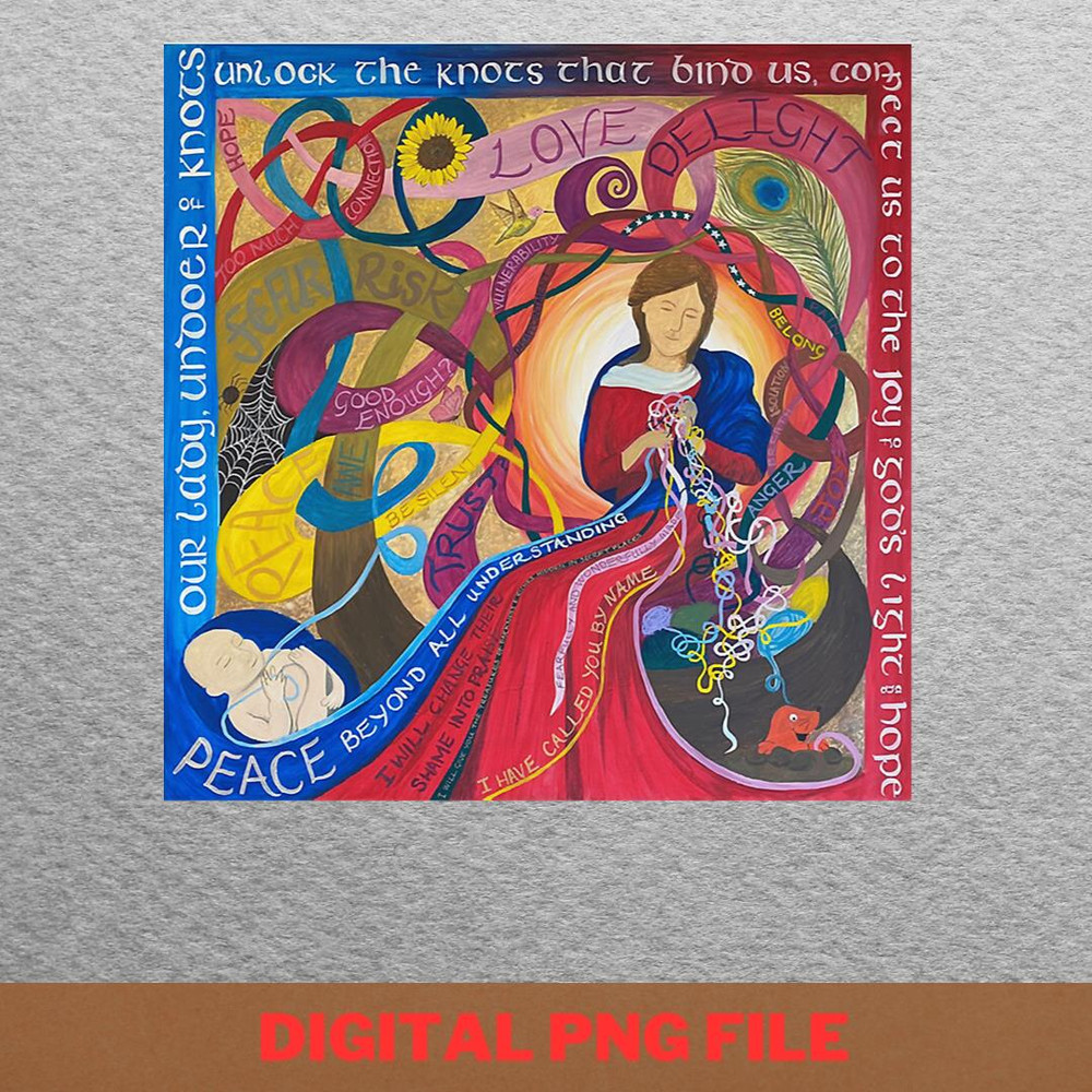 Our Lady Peace Album Artwork PNG, Our Lady Peace PNG, Virgin Mary Digital Png Files.jpg