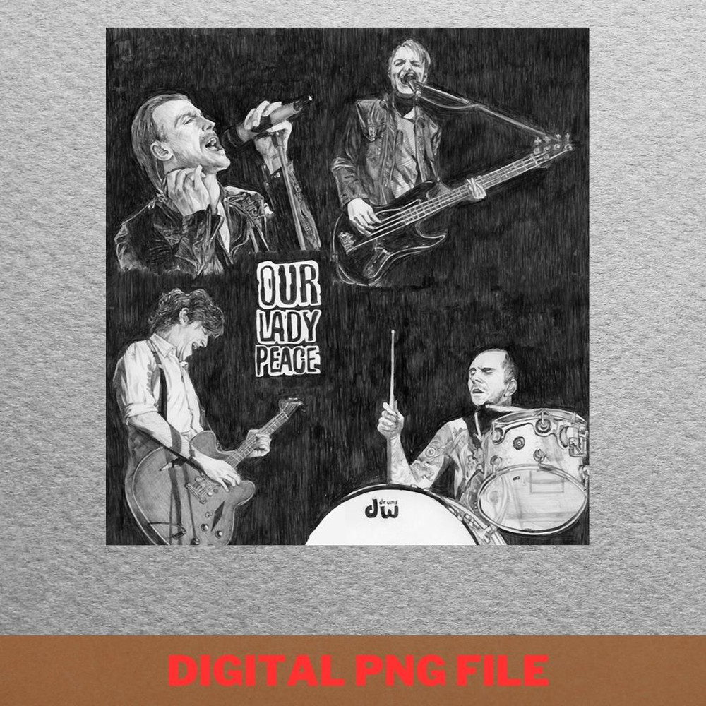 Our Lady Peace Music Education PNG, Our Lady Peace PNG, Virgin Mary Digital Png Files.jpg