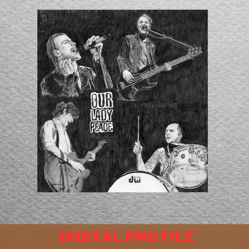 Our Lady Peace Music Education PNG, Our Lady Peace PNG, Virgin Mary Digital Png Files.jpg