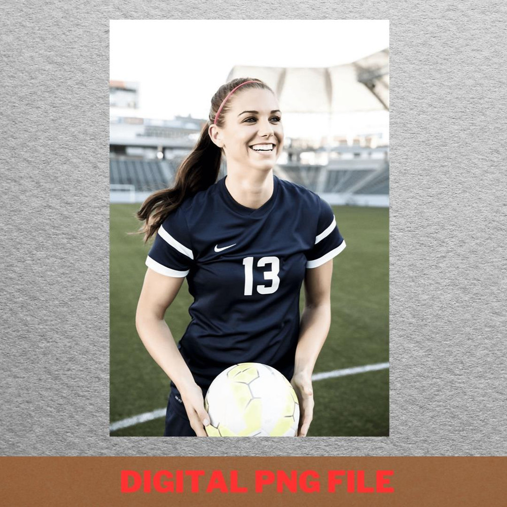Alex Morgan Skillful Forward PNG, Alex Morgan PNG, Womens Soccer Digital Png Files.jpg