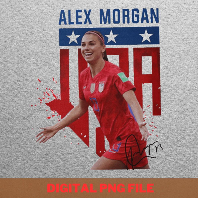 Alex Morgan Tactical Planning PNG, Alex Morgan PNG, Womens Soccer Digital Png Files.jpg