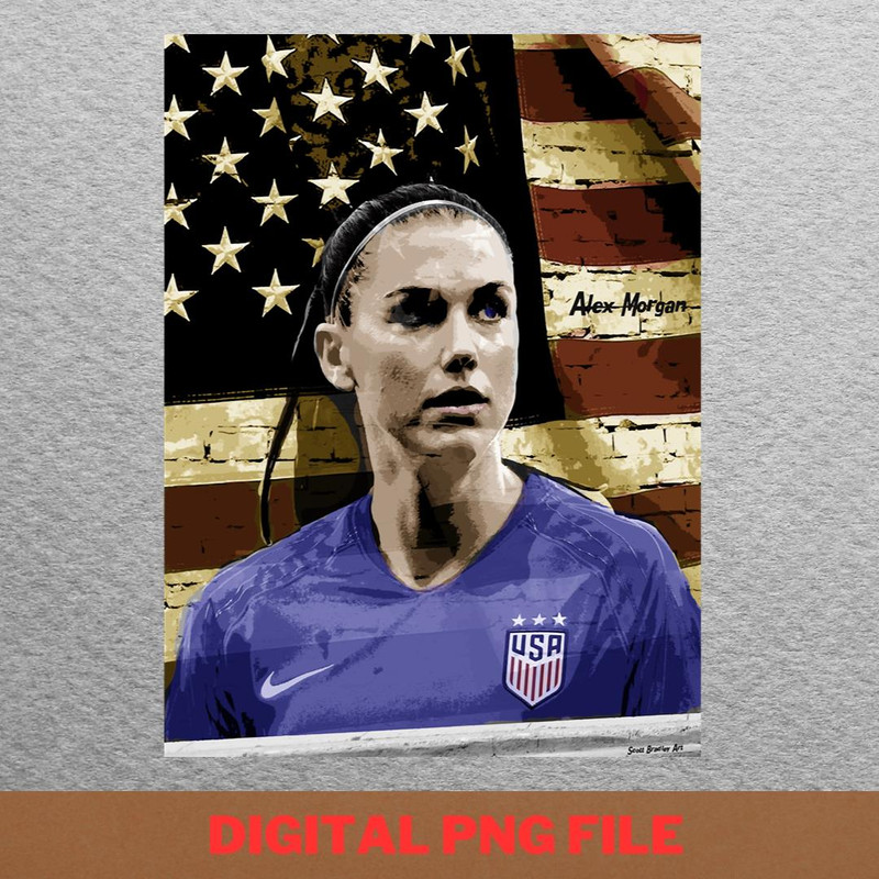 Alex Morgan Team Contributions PNG, Alex Morgan PNG, Womens Soccer Digital Png Files.jpg