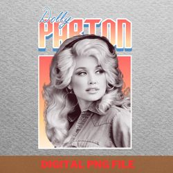 dolly purrton art png, country music png, outlaw music digital png files