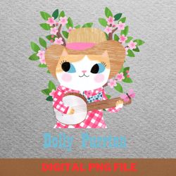 dolly png, country music png, outlaw music digital png files