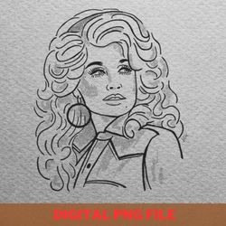 dolly parton png, country music png, outlaw music digital png files