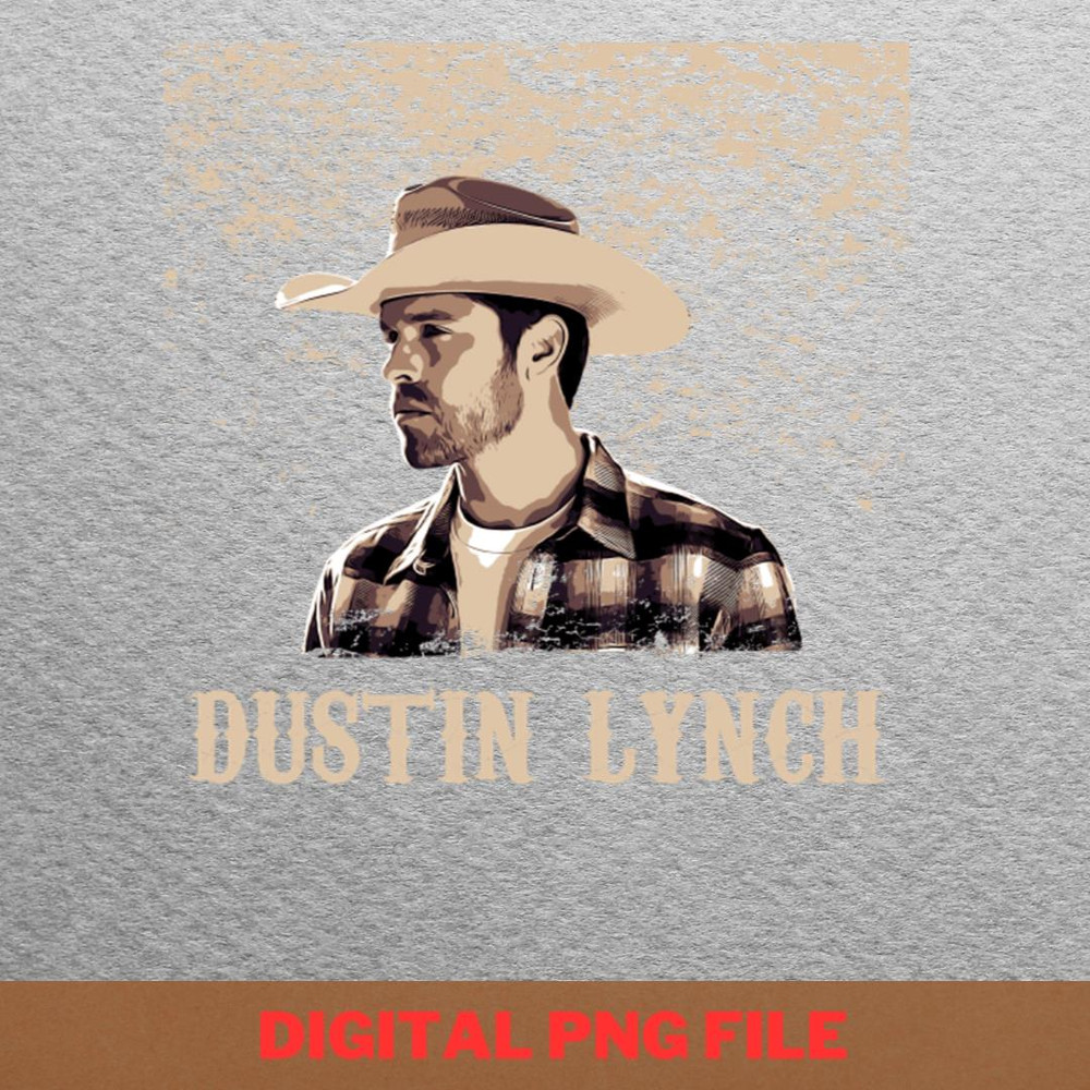 Dustin Lynch Country Music PNG, Country Music PNG, Outlaw Music Digital Png Files.jpg