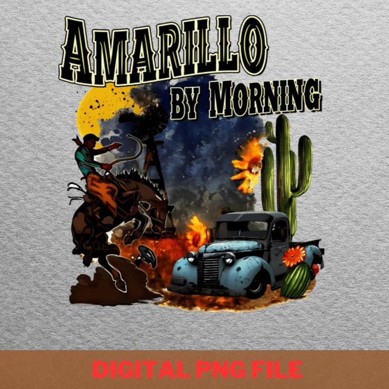 George Morning PNG, Country Music PNG, Outlaw Music Digital Png Files.jpg