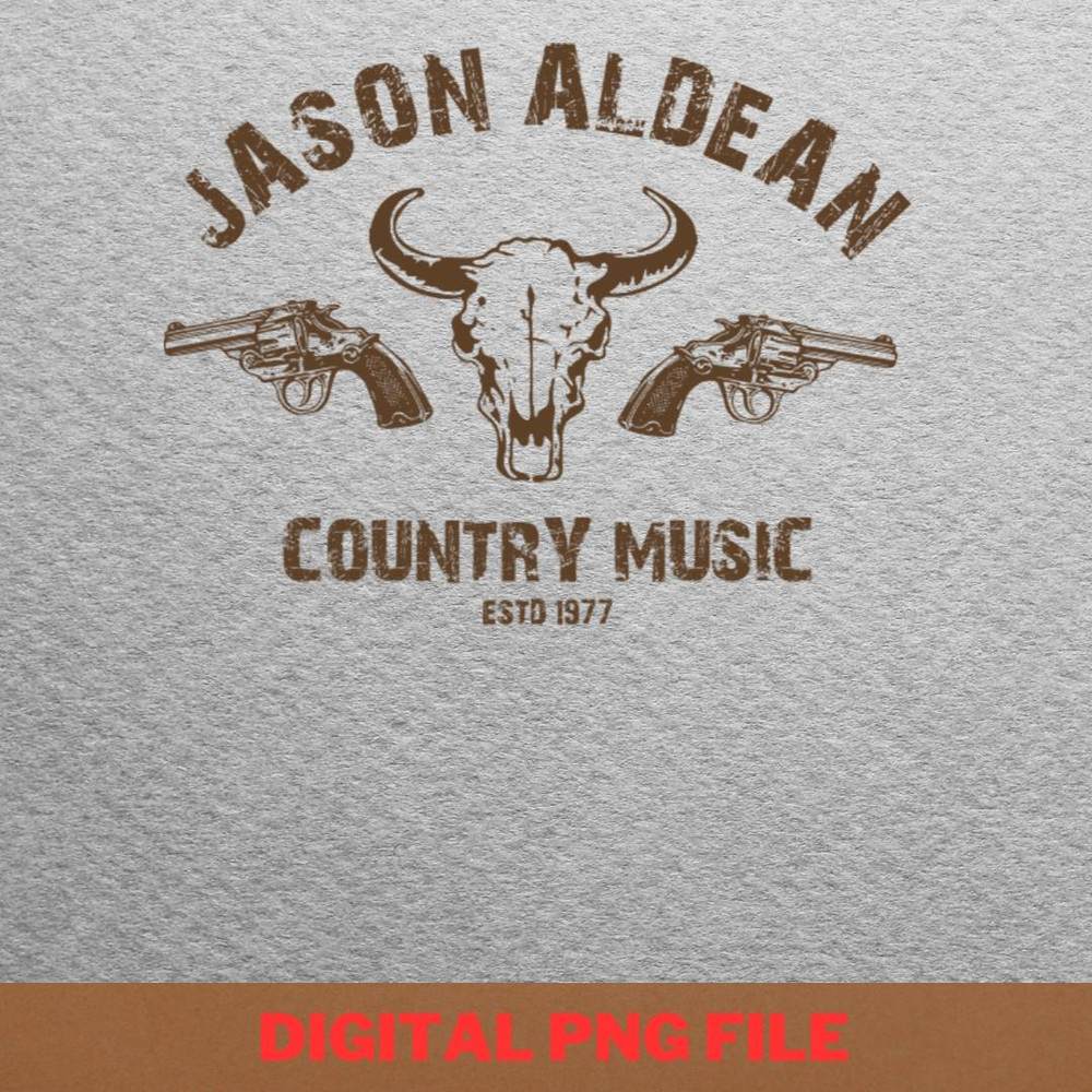 Jason Aldean Country Music PNG, Country Music PNG, Outlaw Music Digital Png Files.jpg