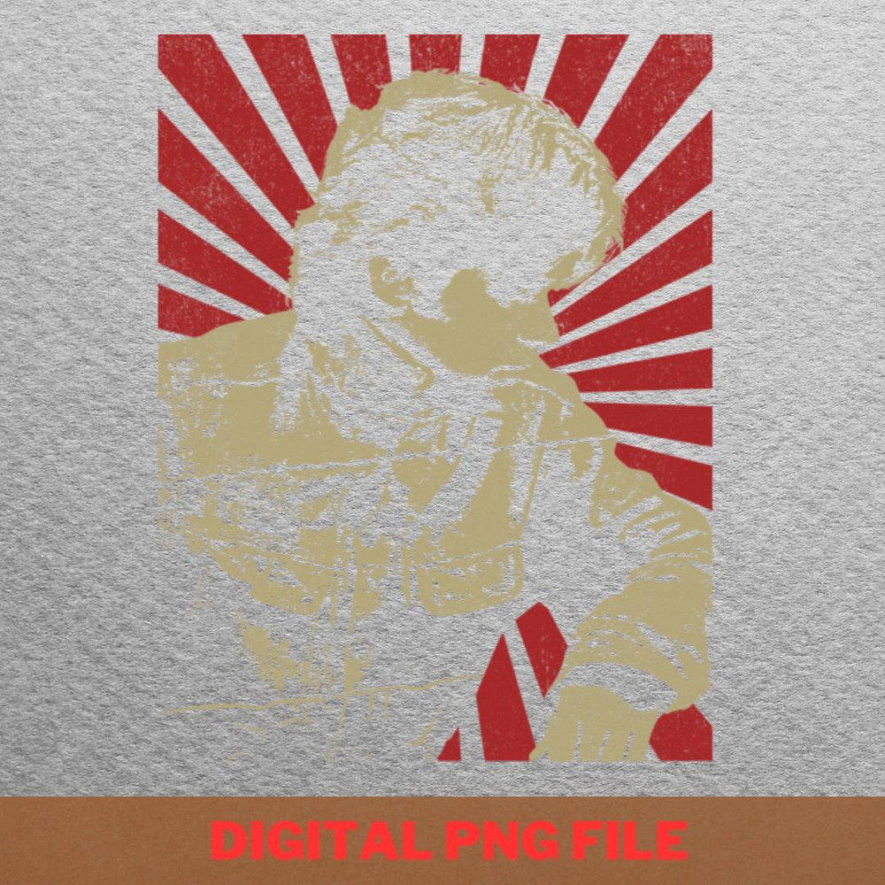 John Mellencamp Vintage Retro PNG, Country Music PNG, Outlaw Music Digital Png Files.jpg