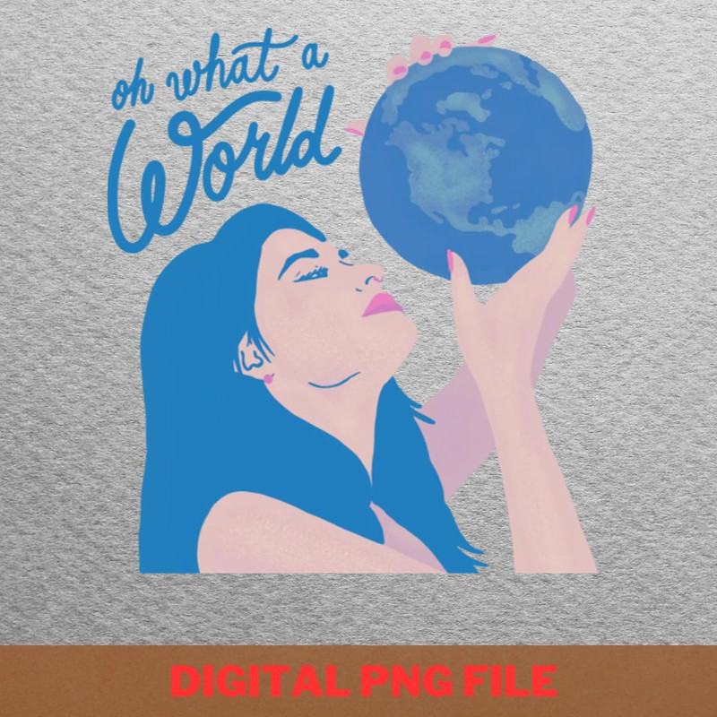 Kacey Oh What A World  PNG, Country Music PNG, Outlaw Music Digital Png Files.jpg