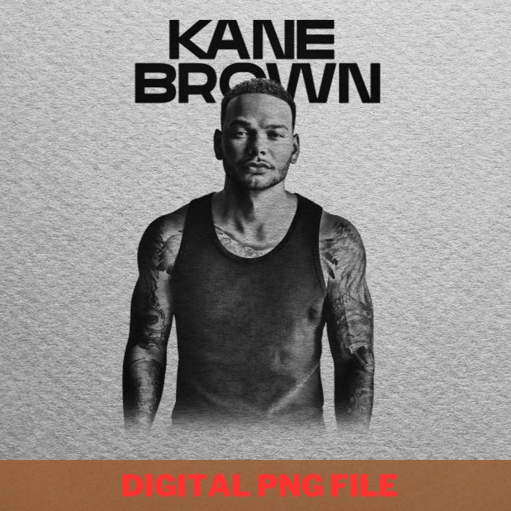 Kane Brown Country Is Life  PNG, Country Music PNG, Outlaw Music Digital Png Files.jpg