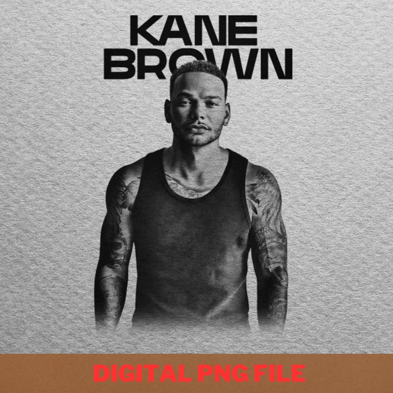 Kane Brown Country Is Life  PNG, Country Music PNG, Outlaw Music Digital Png Files.jpg