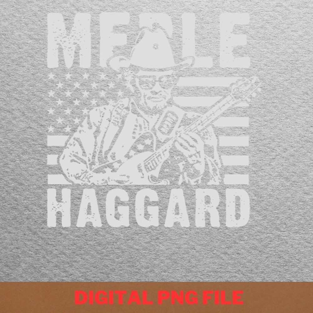 Merle Haggard Butterscotch PNG, Country Music PNG, Outlaw Music Digital Png Files.jpg