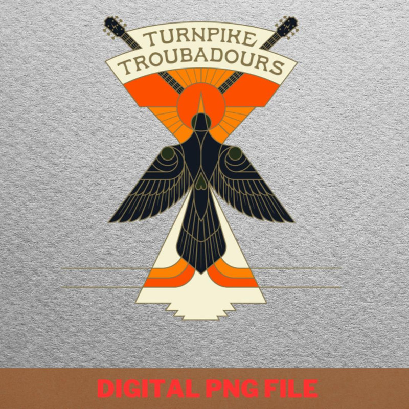 Turnpike Legend PNG, Country Music PNG, Outlaw Music Digital Png Files.jpg