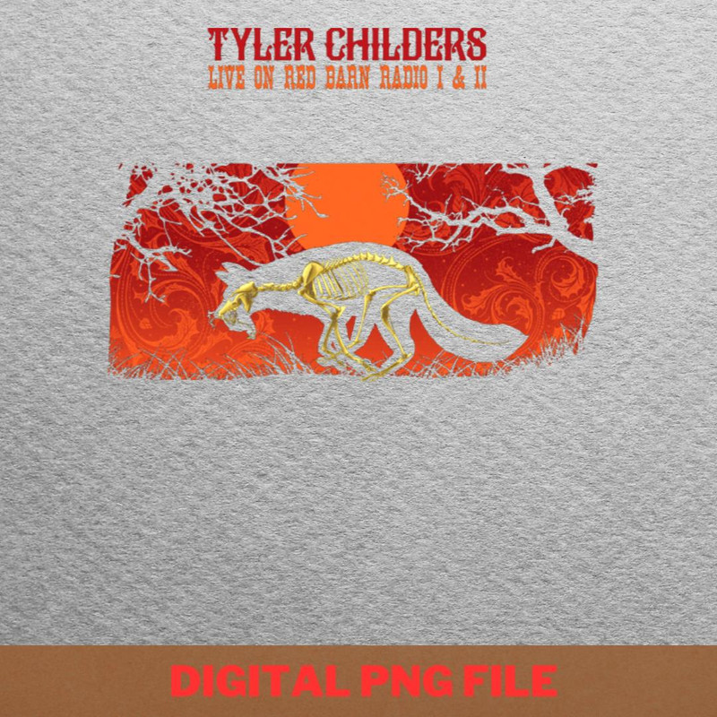 Tyler Childers Red Hair PNG, Country Music PNG, Outlaw Music Digital Png Files.jpg
