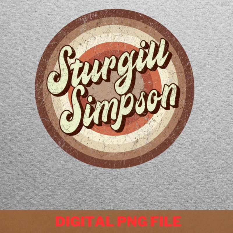 Vintage Brown Exclusive PNG, Country Music PNG, Outlaw Music Digital Png Files.jpg