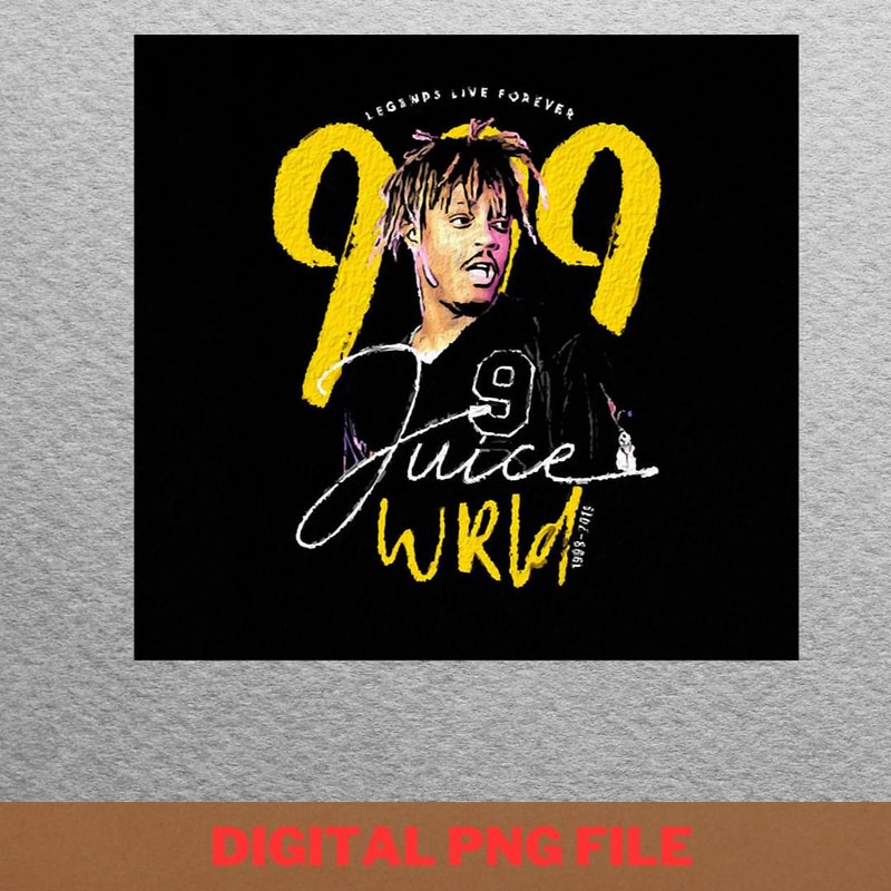 Juice Wrld Creative Process PNG, rainbow friends PNG, Rapper Digital Png Files.jpg