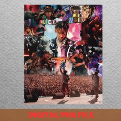 juice wrld legacy preservation png, rainbow friends png, rapper digital png files