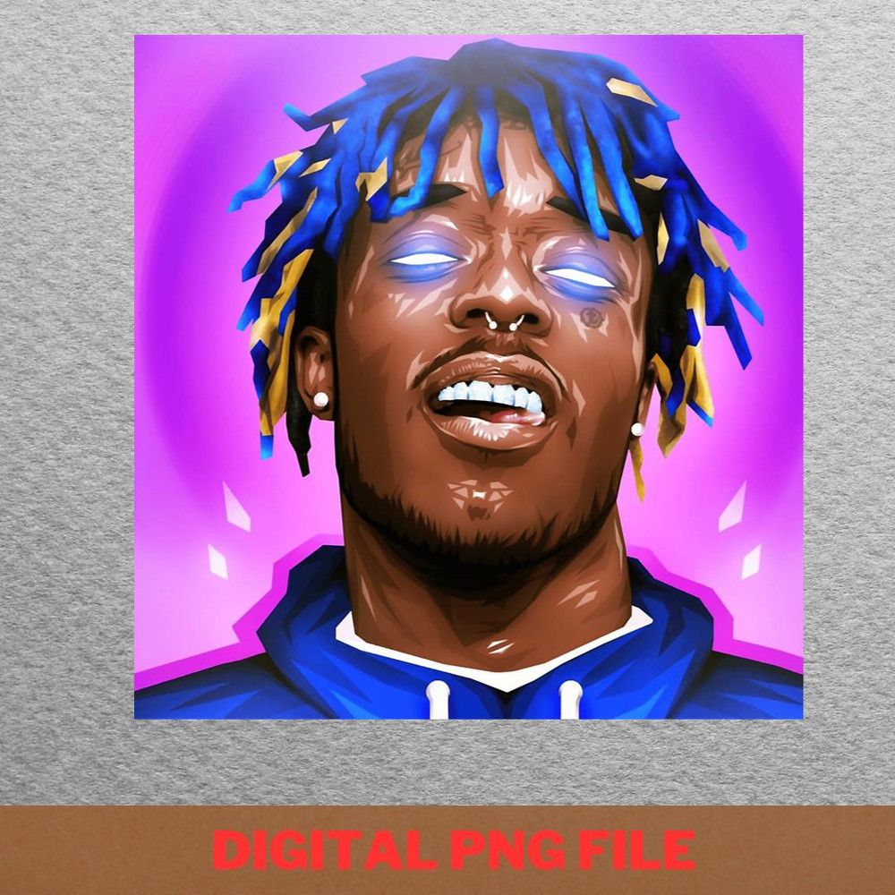 Juice Wrld Memorable Performances PNG, rainbow friends PNG, Rapper Digital Png Files.jpg