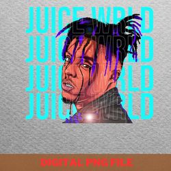 juice wrld musical evolution png, rainbow friends png, rapper digital png files