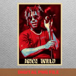 juice wrld social media png, rainbow friends png, rapper digital png files